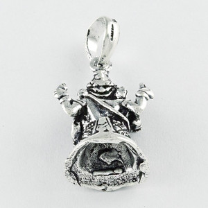 Seigneur Ganesha a oxydé les bijoux pendentifs en argent sterling 925 en argent sterling - Product Image 4
