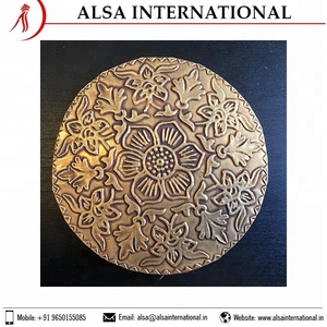 Posavasos de piedra ecológico de la mejor calidad para decoración del hogar, alfombrilla de Metal de diseño personalizado/almohadilla fabricada para uso en la cocina, precio al por mayor - Product Image 6