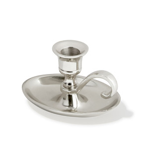 Portavelas cónico de plata tradicional para fiesta de boda, soporte de Metal de calidad sostenible con forma personalizada - Product Image 3