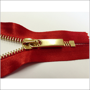 Cremallera de extremo abierto con cierre automático de metal/Nailon/plástico duradero de marca OZL al por mayor, longitud de 100mm, colores a juego para bolsos - Product Image 2