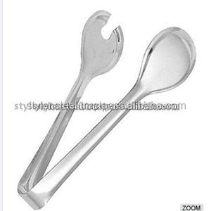 Outils et gadgets de cuisine Outil de séchage de sachet de thé Pince à salade de cuisine décorative Pince alimentaire Pince à presser pour sachet de thé en acier inoxydable - Product Image 3