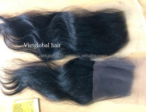 High Quality Cambodian Virgin Hair Bundles With <b>Lace</b> <b>Closure</b> - Product Image 1