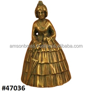Antique Copper Metal Front Desk Bell - Product Image 2