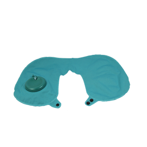 Almohada de cuello de viaje en forma de U, inflable automático, portátil, para Camping, hogar, oficina y viaje - Product Image 3