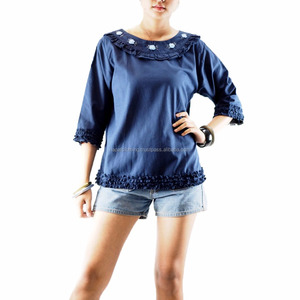 2018 NAPAT Primavera Verano boho blusas estilo bordado flor blusas plus tamaño blusas para mujeres - Product Image 1