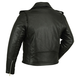 Chaqueta de cuero de alta calidad para motocicleta, protección para conductores, de cuero, a la moda - Product Image 2