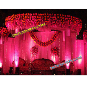 Últimas decoraciones de boda de cristal Mandapam indio exquisitas decoraciones de boda para su Día Especial - Product Image 1