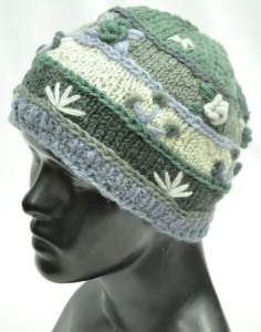 Gorro de lana con estilo multicolor sin borlas HHWTH 006 I - Product Image 3