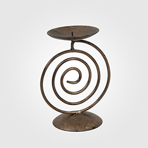 Portavelas en espiral - Product Image 1