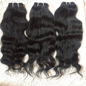 Envío listo suave Natural negro cutícula alineada Remy trama suelta ondulado estilo vietnamita indio crudo virgen HD extensiones de cabello humano - Product Image 3