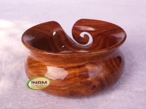 Ywhinam — bols de rangement de fils de bois, accessoires au Crochet sculpté à la main, outils artisanaux de qualité supérieure - Product Image 6