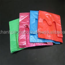 Variedad de colores de HDPE/LDPE camiseta bolsa de plástico - Product Image 2