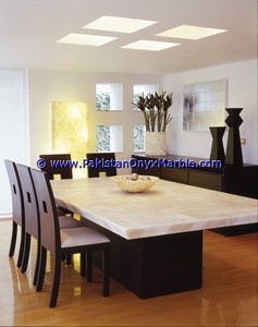MEILLEURE VENTE OFFRE SPÉCIALE ONYX TABLES À MANGER de STYLE MODERNE TABLES - Product Image 1