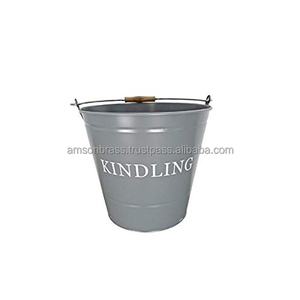 Modern Model Hot Selling Vintage Tin <b>Coal</b> Bucket <b>Scuttle</b> Hod - Product Image 2