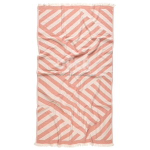 Serviette turque 100% coton en argile d'harmonie, couverture de plage de pique-nique, couverture de lit, Jacquard à usage multiple - Product Image 2