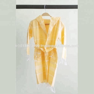 Serviette turque en coton peignoir plage d'été porter PEST-WR-KDSROBE6 Toutes Les tailles Disponibles - Product Image 6