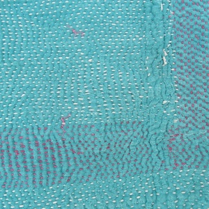Wholesale rare Hand <b>Stitched</b> Indian Kantha Quilt Vintage Reversible Throw rare Hand Embroidered <b>Blanket</b> - Product Image 6