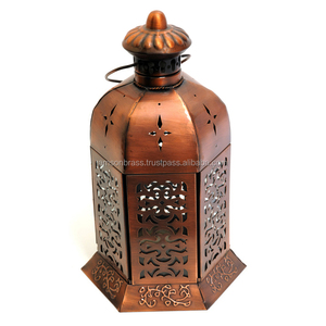 European Style <b>Lantern</b> <b>Candle</b> <b>Holder</b> Metal Perforated <b>Candle</b> <b>Lantern</b> Lamp Handmade <b>Candle</b> <b>Holder</b> Tealight <b>Holder</b> Decorative - Product Image 1