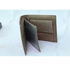 100% Genuine Leather Men's <b>Wallets</b> With Coin Pocket Currency Slot And Access <b>Card</b> <b>Holder</b> Premium Personalized Customized Product - Product Image 1