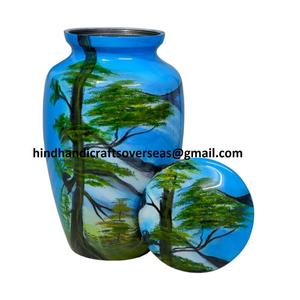 Autocollant personnalisé de haute qualité Urnes funéraires classiques pour cendres humaines avec photo Urnes funéraires - Product Image 3