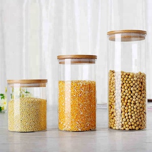 Pot de stockage des aliments, en verre, de 500ml, personnalisé, nouveau, fantaisie - Product Image 2