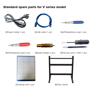 Vinyl <span class=keywords><strong>Plotter</strong></span> <span class=keywords><strong>Cutter</strong></span> 1500 Mm Lebar Pemotongan Perangkat Lunak Disertakan - Product Image 5