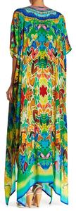New Fashionable Women Clothing Printed Silk <b>Kaftan</b> V-neck Designs Ankle Length Embellished Sexy <b>Kaftan</b> - Product Image 3