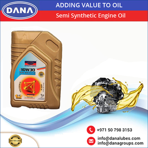 น้ำมันหล่อลื่นเครื่องยนต์กึ่งสังเคราะห์ DANA LUBES ดูไบ สหรัฐอาหรับเอมิเรตส์ SAE 10W30 พร้อมน้ำมันพื้นฐานสำหรับยานยนต์ อุตสาหกรรม และการใช้งานทางทะเล - Product Image 2