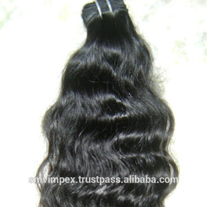 การต่อผมดิบธรรมชาติผมอินเดียเรมี่ผมต่อแบบคลื่นน้ำทนนานเนื้อดีและสีธรรมชาติ - Product Image 4