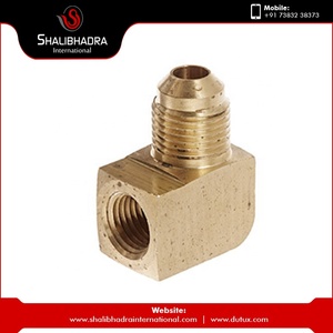 Raccord coudé mâle en laiton à 45 degrés – Connecteur durable et étanche pour lignes hydrauliques et de gaz - Product Image 2