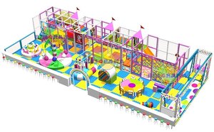 Aire de jeux Softplay 120 mètres carrés - Product Image 3