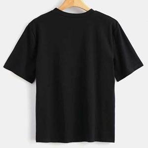 เสื้อยืดหรือเสื้อสำหรับผู้หญิง,เสื้อพิมพ์ลายอาหารมื้อเย็นผ้านุ่ม Dtg จากบังกลาเทศ - Product Image 2