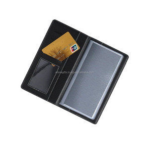 Couverture Premium de portefeuille de chéquier en cuir véritable de haute qualité - Product Image 1