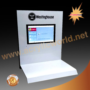 Vitrine de luxe en acrylique, meuble d'exposition avec lumière Led rotative, Offre Spéciale - Product Image 4