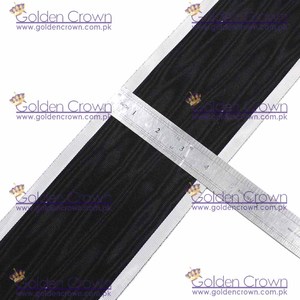 ริบบิ้นสีม่วงริบบิ้นผ้ากันเปื้อนสีดำและสีขาว - Product Image 2