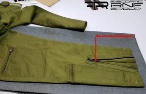 OEM trajes de vuelo retardante de fuego Tela Gris trajes de vuelo internacional trajes de vuelo - Product Image 2