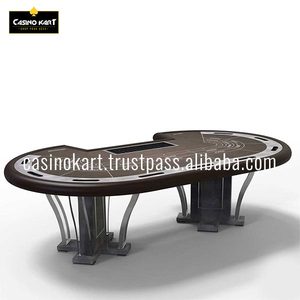 Table de Baccarat en Plexiglas de Luxe Entièrement Transparente Disponible en Haute Qualité Fabricant Indien Direct - Product Image 3