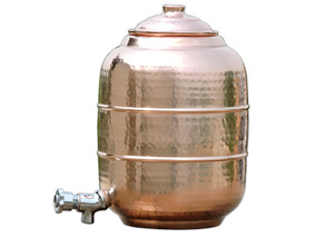 Straight Smooth Copper <b>Water</b> <b>Dispenser</b> - Product Image 3