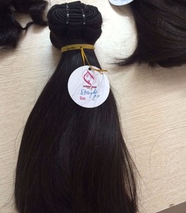 วิกผมบ๊อบสั้นสีดำธรรมชาติผมตรงแท้ Remy เวียดนาม - Product Image 1