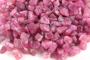 50 miếng AAAA chất lượng 8mm tự nhiên thô màu hồng <span class=keywords><strong>Tourmaline</strong></span> lỏng Đá quý không được điều trị nguyên liệu cho đồ trang sức đẹp làm bán buôn - Product Image 3