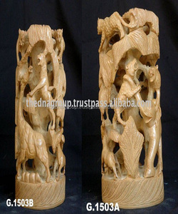 Animales Tallados en Madera, Figuras de Madera Tallada - Product Image 1