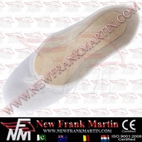 Zapatillas de Ballet Blancas para Mujer NFM, Primavera/Otoño, Invierno/Verano, Cuero Genuino, para Danza Lírica, Trampolín, Danza del Vientre, Gimnasia, Jazz