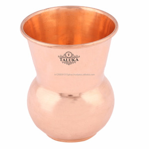 Gobelet en cuivre 12 oz à fond rond uni de la meilleure qualité - Product Image 2