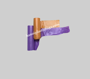 competitive price t-shirt star <b>seal</b> plastic <b>bags</b> on roll with made in Vietnam - Product Image 2