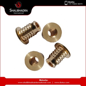 Écrou d'insertion multi-têtes en laiton de qualité supérieure, filetage M3, surface polie de haute qualité, emballage personnalisé, fournisseur OEM Inde - Product Image 4