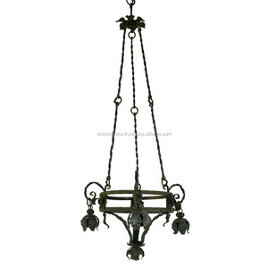 Chandelier Farmhouse Decoration Metal <b>Leaves</b> Marvelous Chandelier Pendant <b>Light</b> High Quality Metal Pendent - Product Image 6