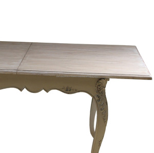 Meuble français extensible en bois, Table à manger, mobilier indonésien fabriqué par, véritable mobilier fabricant - Product Image 5
