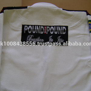 Jiu Jitsu-uniforme de jiu jitsu, uniforme de 100% algodón/MMA Gi, unisex, Jitsu, con diseños personalizados, venta al por mayor - Product Image 6