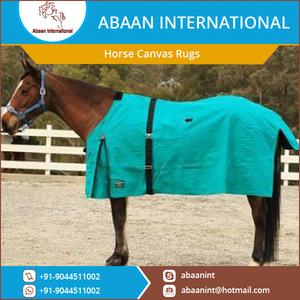Manta Impermeable para Caballo sin Cuello, de Lona Resistente, de Algodón, para Establos y Exteriores - Product Image 2
