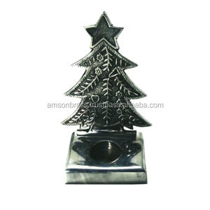 T-Lite Bougeoir en forme d'étoile de Noël Bougeoir à thé fait à la main - Product Image 6